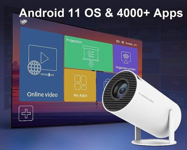 Mini Projetor Portatil 5G - Imagem 3