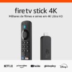 Fire TV Stick 4K: Streaming com Dolby Vision/Atmos e Wi-Fi 6