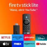 Fire TV Stick Lite | Streaming em Full HD com Alexa | Com Controle Remoto Lite por Voz com Alexa (sem controles de TV)