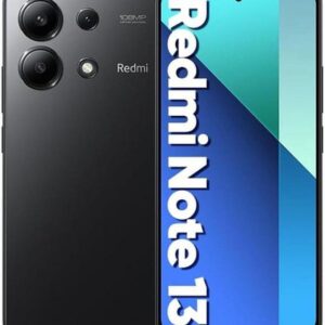 Smartphone Xiaomi Redmi Note 13 8+256G Powerful Snapdragon® performance 120Hz FHD+ AMOLED display 33W fast charging with 5000mAh battery No NFC (Black)