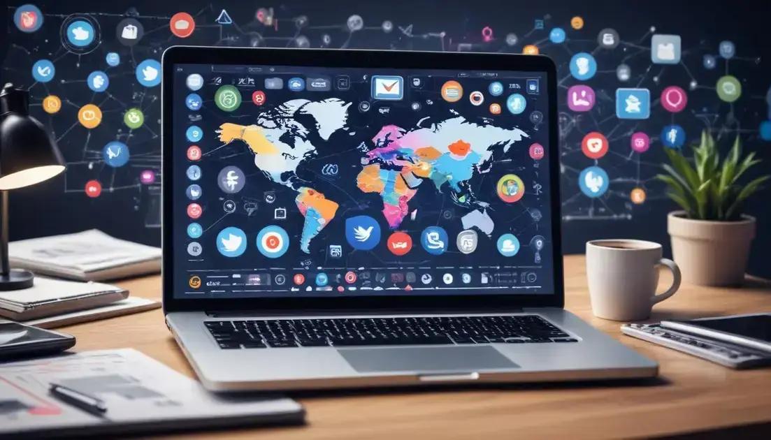 estratégias para criar uma presença online eficaz