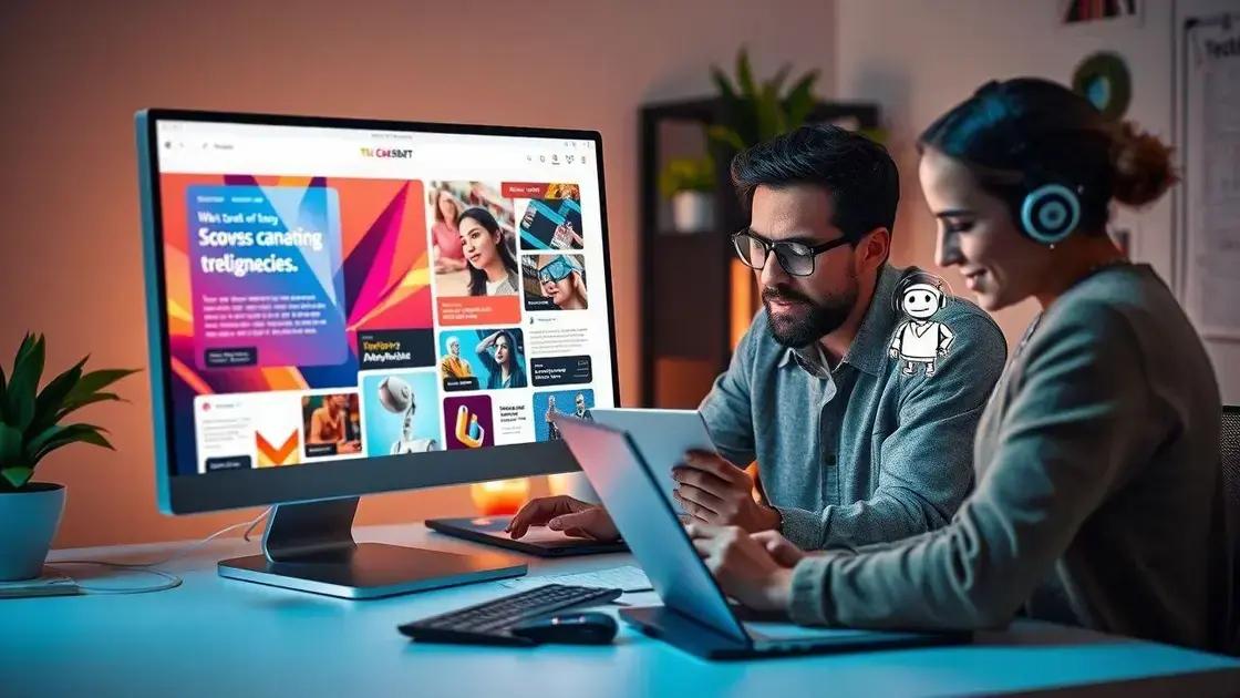 Casos de uso da geração de texto com IA