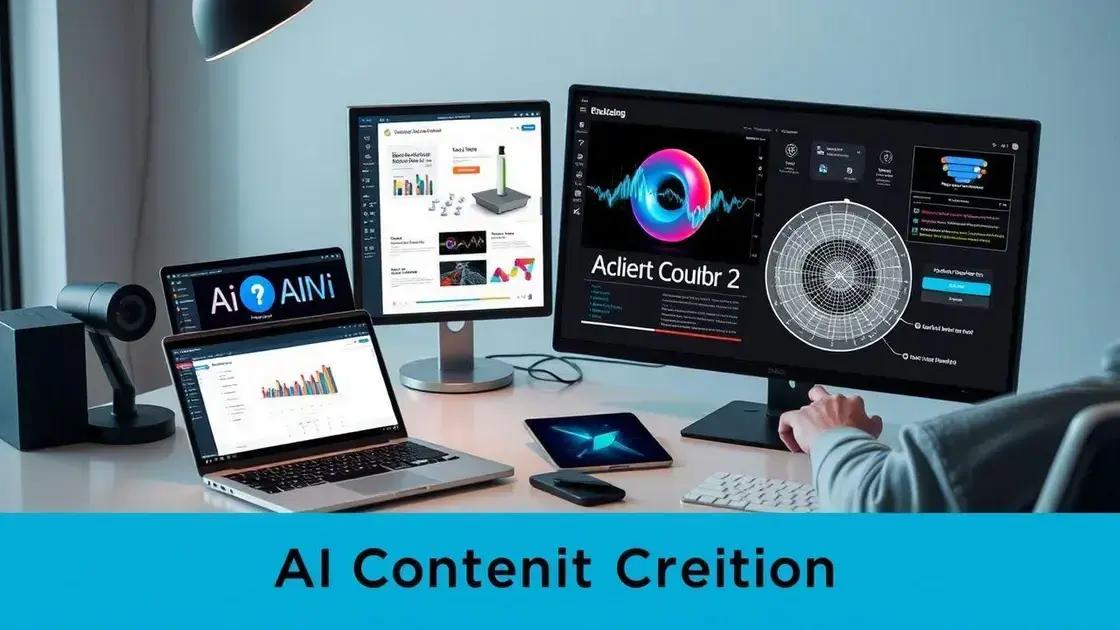 Principais tipos de ferramentas de IA disponíveis