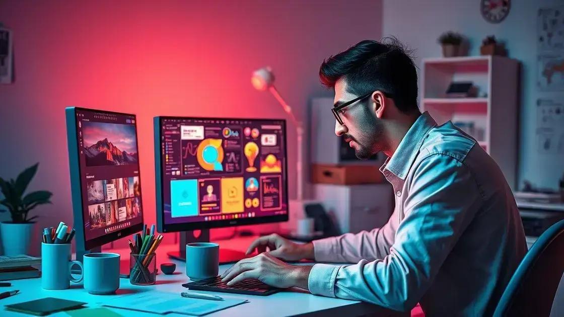 Desenvolvendo slides eficazes para cursos com IA