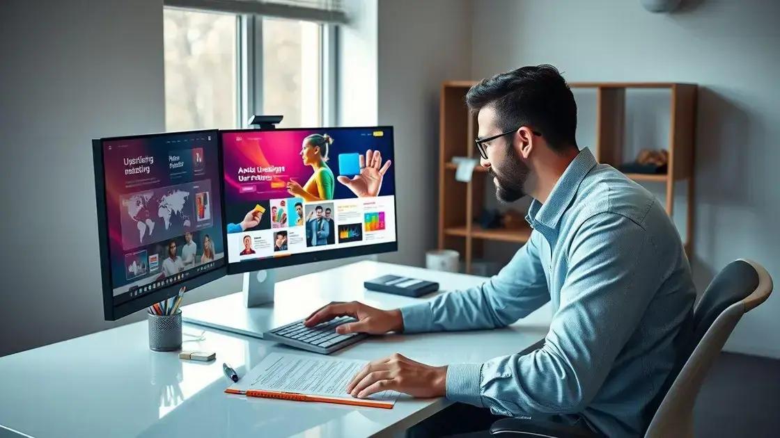 Criação de landing pages: como converter visitantes em clientes de maneira eficaz