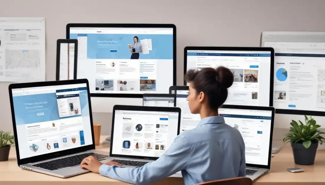 Tipos de sites e seus preços