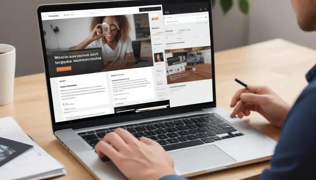 Estratégias para melhorar a usabilidade do site