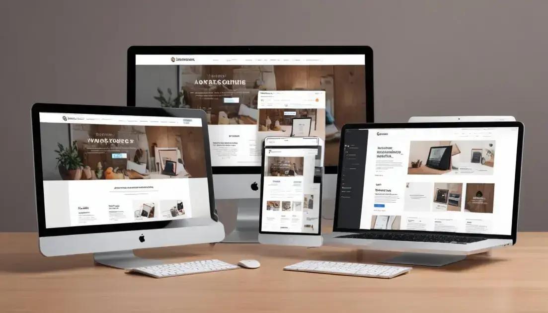 Principais tipos de sites que você pode criar Principais tipos de sites que você pode criar