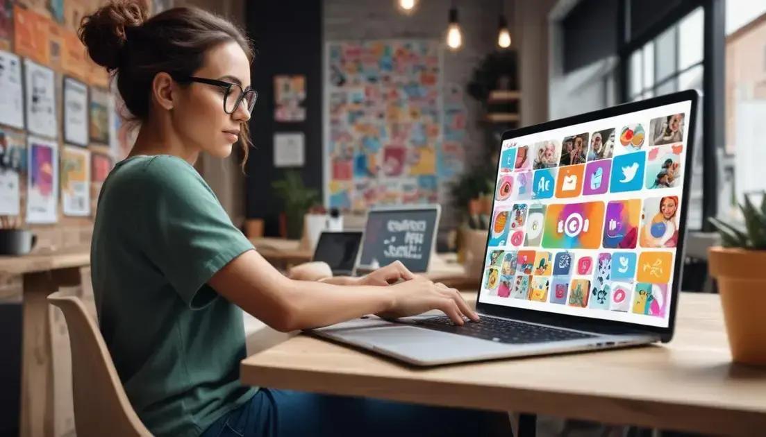 Como criar conteúdo envolvente para redes sociais