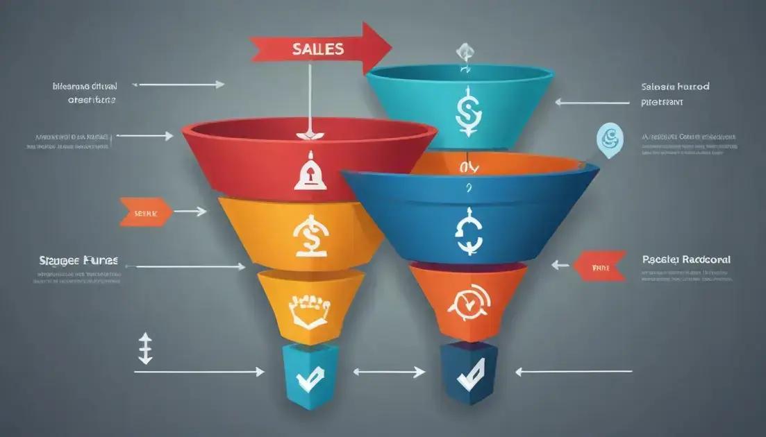 Etapas do funil de vendas: atração, conversão e fechamento
