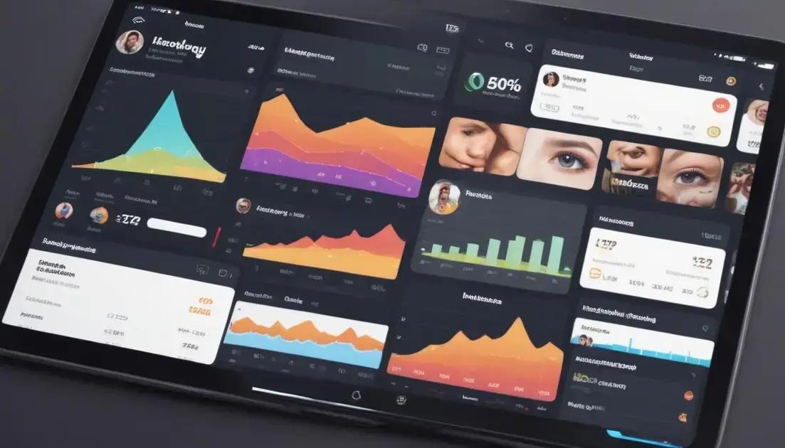 Analisando métricas e insights no Instagram