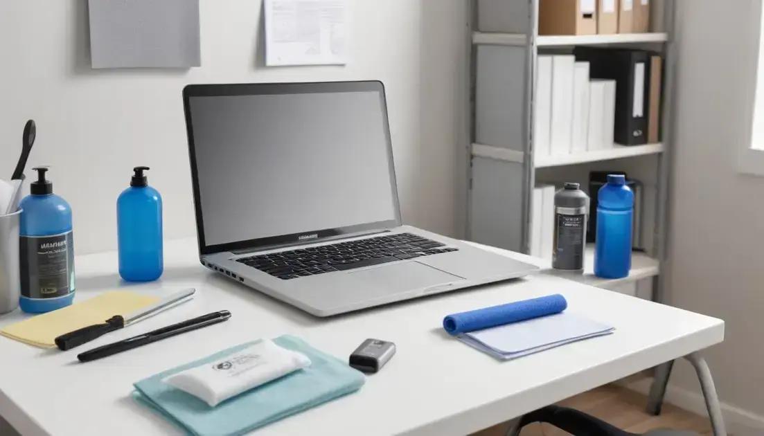 Dicas de manutenção para prolongar a vida útil do notebook