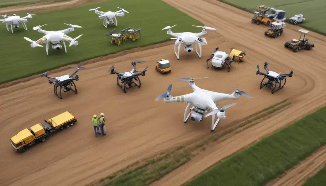 Vantagens dos drones em diferentes setores