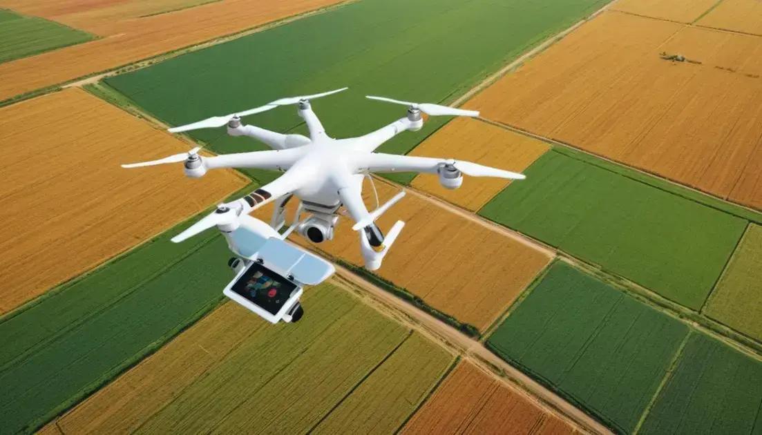 Drones na agricultura e monitoramento ambiental