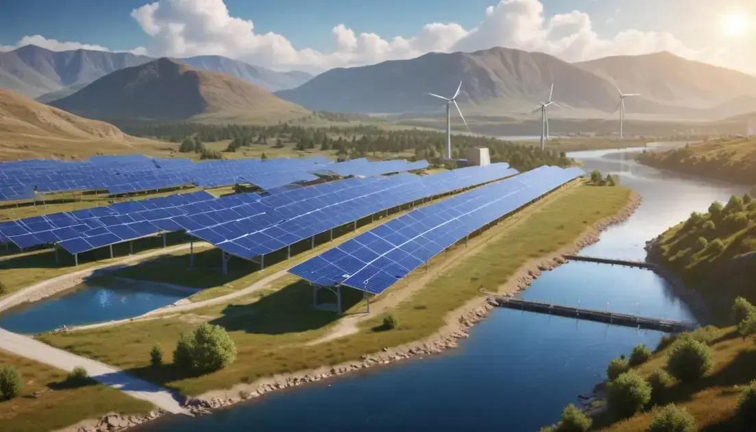 Principais fontes de energia limpa