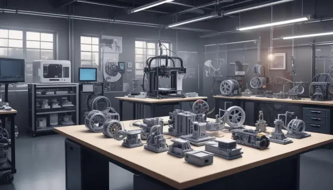 Aplicações industriais das impressoras 3D