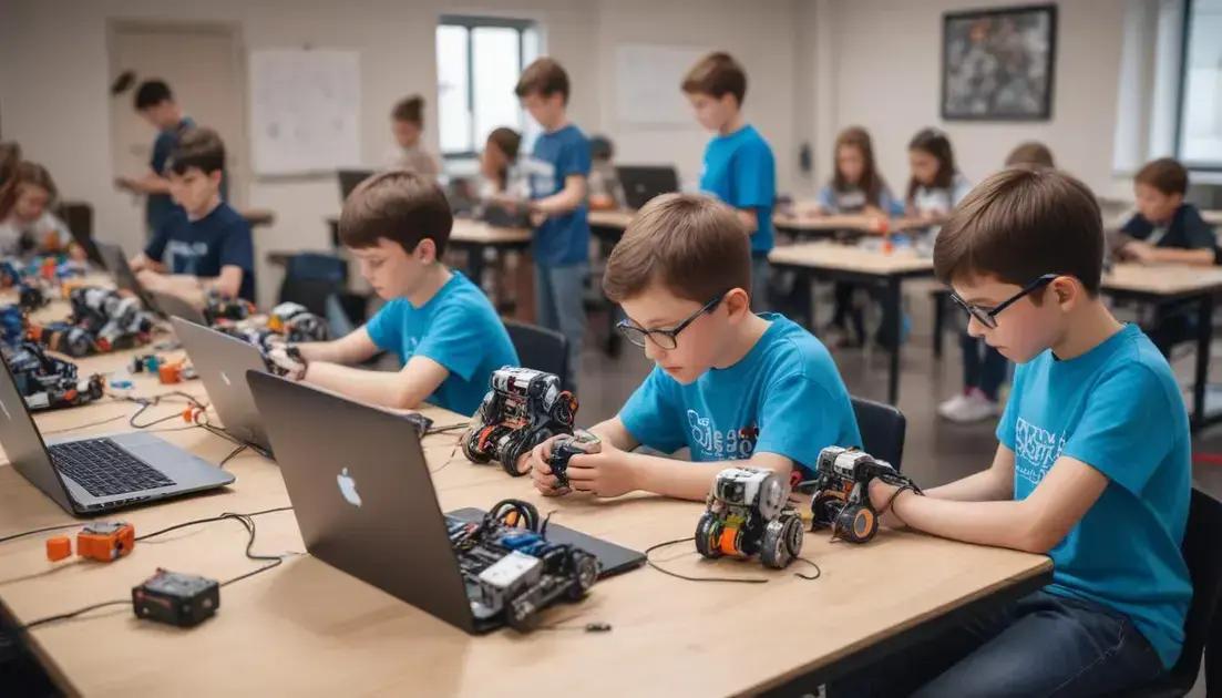Robótica para crianças: o futuro da educação e diversão