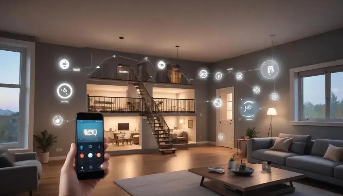 Integração de sistemas de automação em casa