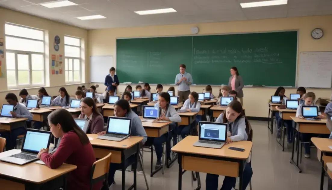 Desafios na implementação da tecnologia nas escolas
