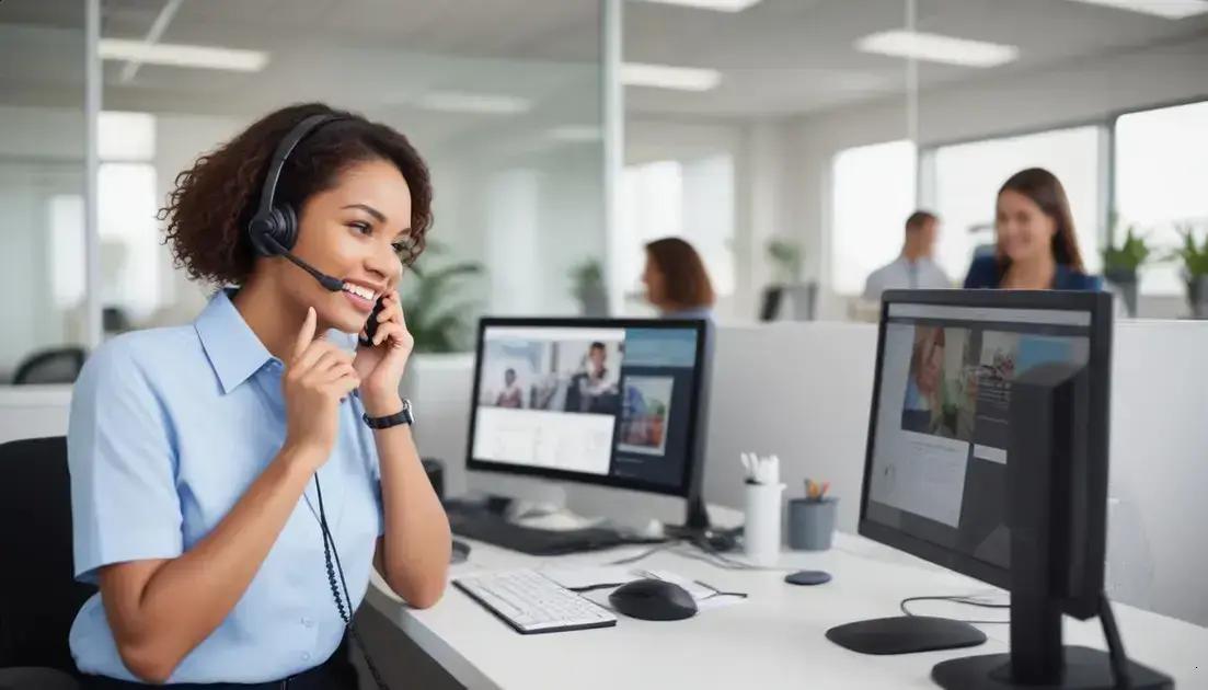 Importância do atendimento ao cliente na escolha da agência