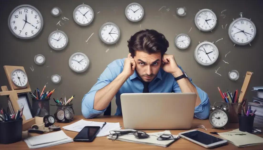 Principais desafios na gestão de tempo