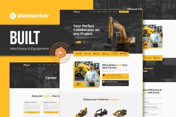 Exemplo de site institucional premium