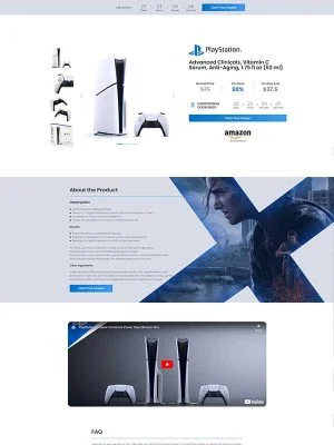 Exemplo de landing page de alta conversão
